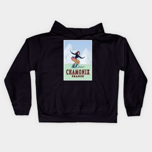 Chamonix,France Kids Hoodie